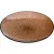 Тарелка столовая обеденная Белбогемия Bubble Brown BB102399 / 109786