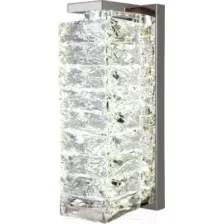 Бра Евросвет 40259 LED Strotskis (хром/прозрачный хрусталь)