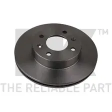 Тормозной диск NK 203409 вентилируемый , передняя ось