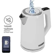 Электрический чайник Polaris PWK 1746 CAD Wi-Fi IQ Home (белый)