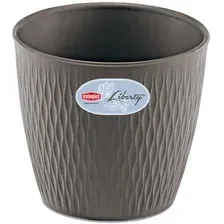 Кашпо Stefanplast 87301 (серый)