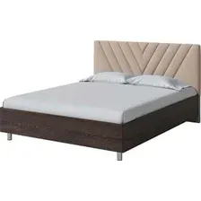 Кровать PROxSON Ora 90x200 (дуб кантербери/Monopoly миндаль 111)