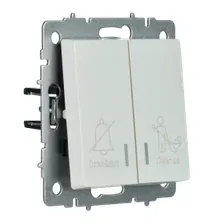 Выключатель IEK Brite BR-V20-2-10-K36 (жемчуг)