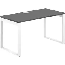 Письменный стол Norden 160x70x75 / AG.106.AN.L.72.WH (белый/антрацит)