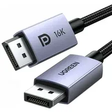 Кабель Ugreen DP118 DisplayPort - DisplayPort 15383 (1 м, серый)
