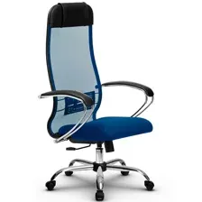 офисное компьютерное кресло Metta SU-1-BK Комплект 18 CH, синий