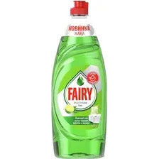 Средство для мытья посуды Fairy Platinum Лайм 650 мл