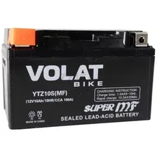 Аккумулятор для мотоцикла VOLAT 10 А·ч (YTZ10S MF)