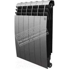 Радиатор биметаллический Royal Thermo Biliner 500 Silver Satin (10 секций)