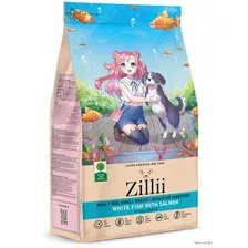 Сухой корм для собак Zillii Adult Dog Small Breed Sensitive Digestion белая рыба с лососем 800 г