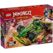 Конструктор инерционный Lego Ninjago Гоночный автомобиль Ллойда 71828