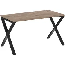 Стол письменный RIVA VR.L-SRX-3.7 Black, тиквуд темный