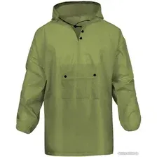 Дождевик Komfi Hoody Eva с капюшоном 100мкм (зеленый)