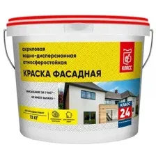 Краска Класс 24 Фасадная 3 кг (белый)