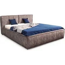 Кровать Мебельград Чикаго 180x200 с ортопедическим основанием (аликанте коричневый)