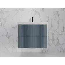 Тумба под умывальник Symbolite Стокгольм 70 Classic Push 2 ящика (подвесная, графит софт)