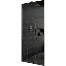 Душевая стенка MaybahGlass 109x195 MGD-681-5ш (графитовое стекло/хром матовый)
