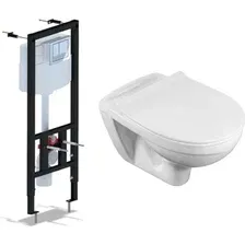 Унитаз подвесной Santek Бореаль 1WH302205 + Ани Пласт WCP1121
