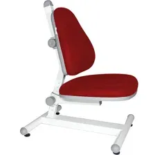 детское кресло COMF-PRO Coco Chair, черный (+ чехол красный)