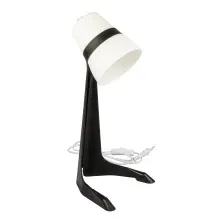 Настольная лампа Uniel UL-00009541 (белый/черный)