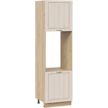 Шкаф напольный Трия Лина 1П6 (дуб крафт золотой/крем)