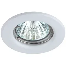 Светильник ST1 WH ЭРА штампованный MR16,12V/220V, 50W белый
