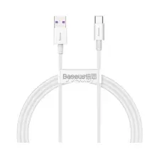 Кабель BASEUS CATYS-02 Superior Series Fast Charging Data Cable USB to Type-C 66W 1m White