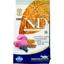 Сухой корм для кошек Farmina N&amp;D Low Grain Cat Lamb &amp; Blueberry Adult 10 кг