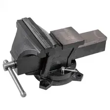 RF6540310 Тиски поворотные RF-6540310 стальные с наковальней захват 10'-250мм ROCKFORCE /1