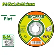 Круг отрезной 115x1,6х22,2мм по металлу DYLLU DTDC3345