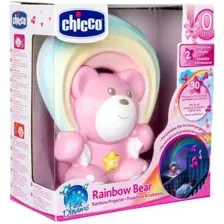 Ночник Chicco Радужный мишка (розовый)