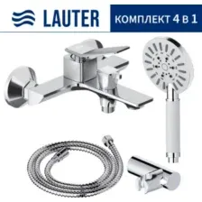 Смеситель Lauter Allure 21CK6618C с лейкой Relexa Nevada 21S10146