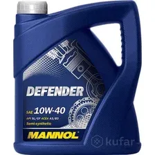 Моторное масло Mannol Defender 10W-40 5л
