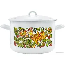 Кастрюля Эстет Райская птица ЭТ-72345