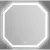 Зеркало BelBagno SPC-OTT-800-800-LED-TCH-WARM