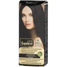 Краска для волос HAIR Happiness3.16, холодный темный шатен.