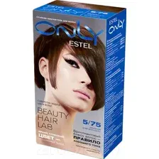 Гель-краска для волос Estel Only 5/75 (светлый шатен коричнево-красный)