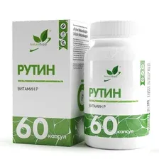 Витамины, минералы NaturalSupp Рутин/Rutin (60 капсул)
