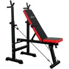 Скамья спортивная Calviano 1008 (red+black)