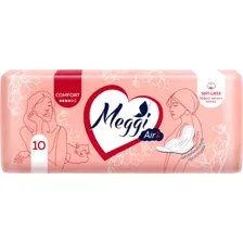 Прокладки женские Meggi Soft-Layer Comfort, 10 шт
