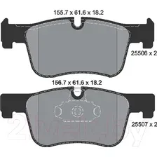 Тормозные колодки Textar 2550601