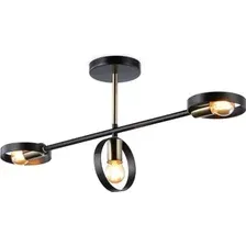 Припотолочная люстра Ambrella light Traditional TR8229/3 BK/SB