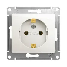Розетка Schneider Electric Glossa GSL000643 (перламутр)