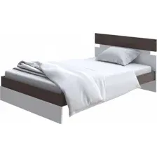 Кровать PROxSON Milton 80x190 (ясень шимо темный/белый)