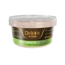 Шпатлевка по дереву DEKOR каштан 400г