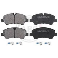 Тормозные колодки дисковые задняя ось A.B.S. 37966