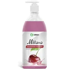 Мыло жидкое для рук GraSS «Milana» (спелая черешня) 1л 126401