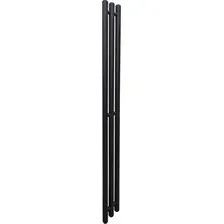 Полотенцесушитель водяной Ростела Мини 140x1500/3 (1/2") (черный)