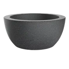 Кашпо БЕРКАНО Vetro 32 / 220_086_24V (Black Granite)