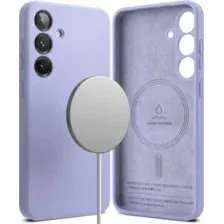 Чехол Ringke SILICONE MAGNETIC для Galaxy S25 LAVENDER